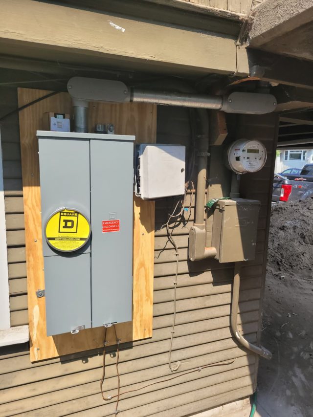 Outdoor electrical panel